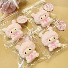 127g Pink Lamb Taba Squishy Toys Animal