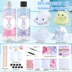 240ml Hamster Squishy DIY Material Kit Set