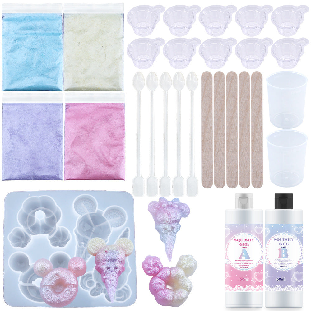 100ml Candy Squishy DIY Material Kit Set