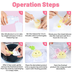 240ml Hamster Squishy DIY Material Kit Set