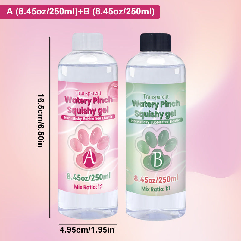 AB Silicone Transparent Glue Squishy DIY Material