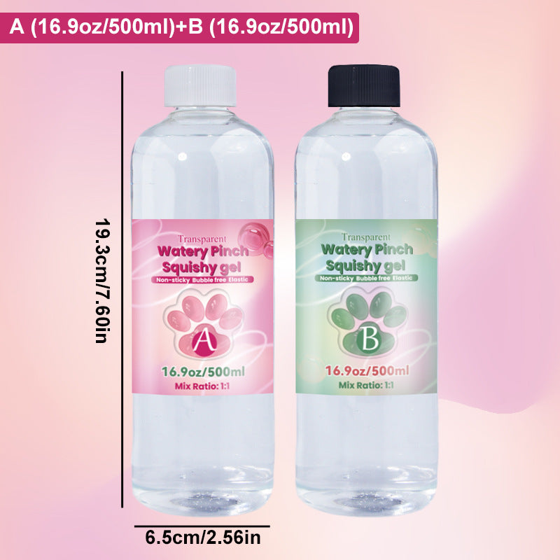 AB Silicone Transparent Glue Squishy DIY Material