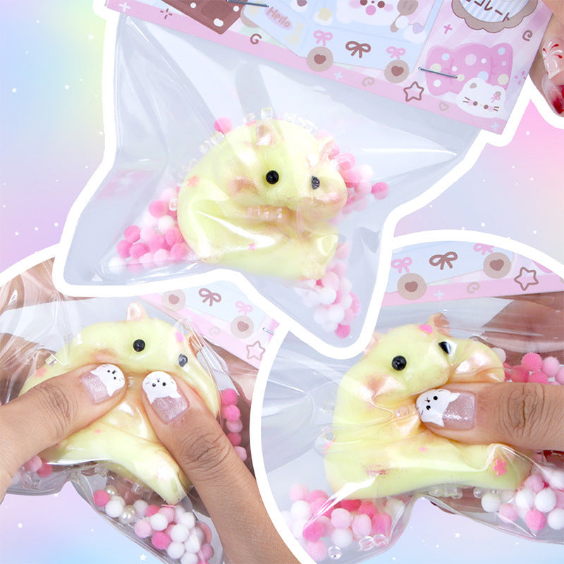 240ml Hamster Squishy DIY Material Kit Set