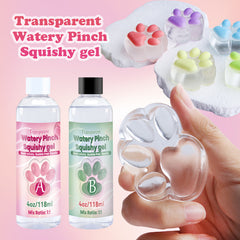AB Silicone Transparent Glue Squishy DIY Material