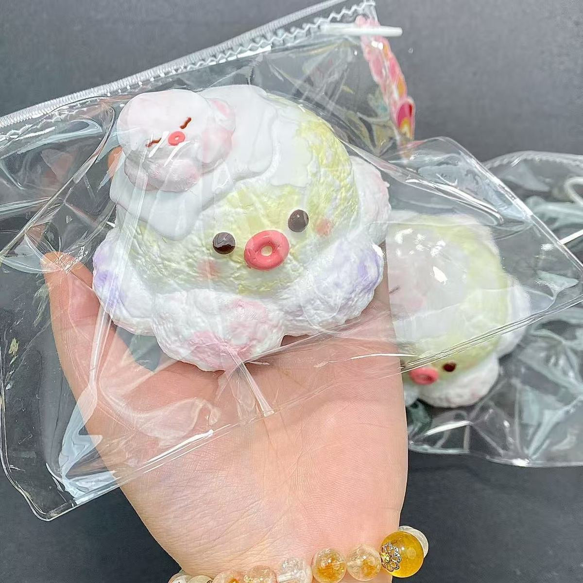 Pink Octopus Squishy-LIVE