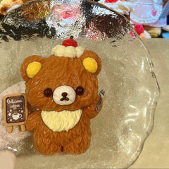 Bear Creamy Clay Slow Rebound Soft Squish Taba Squishy Sensory Fidget Toy for Stress Relief